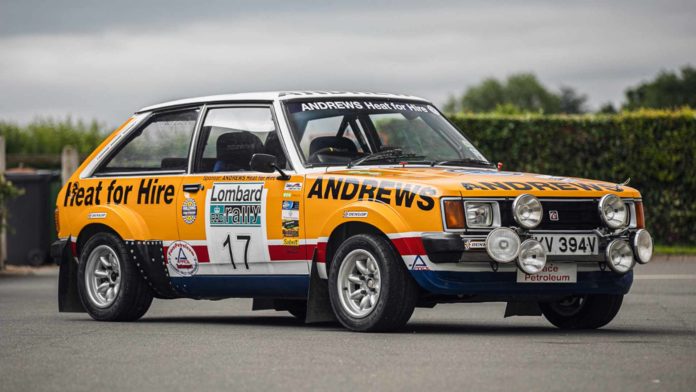 1980 Talbot Lotus Sunbeam ex-Works Rally Car