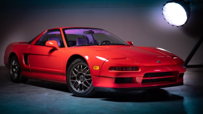 Record Acura NSX Zanardi Auction Sale