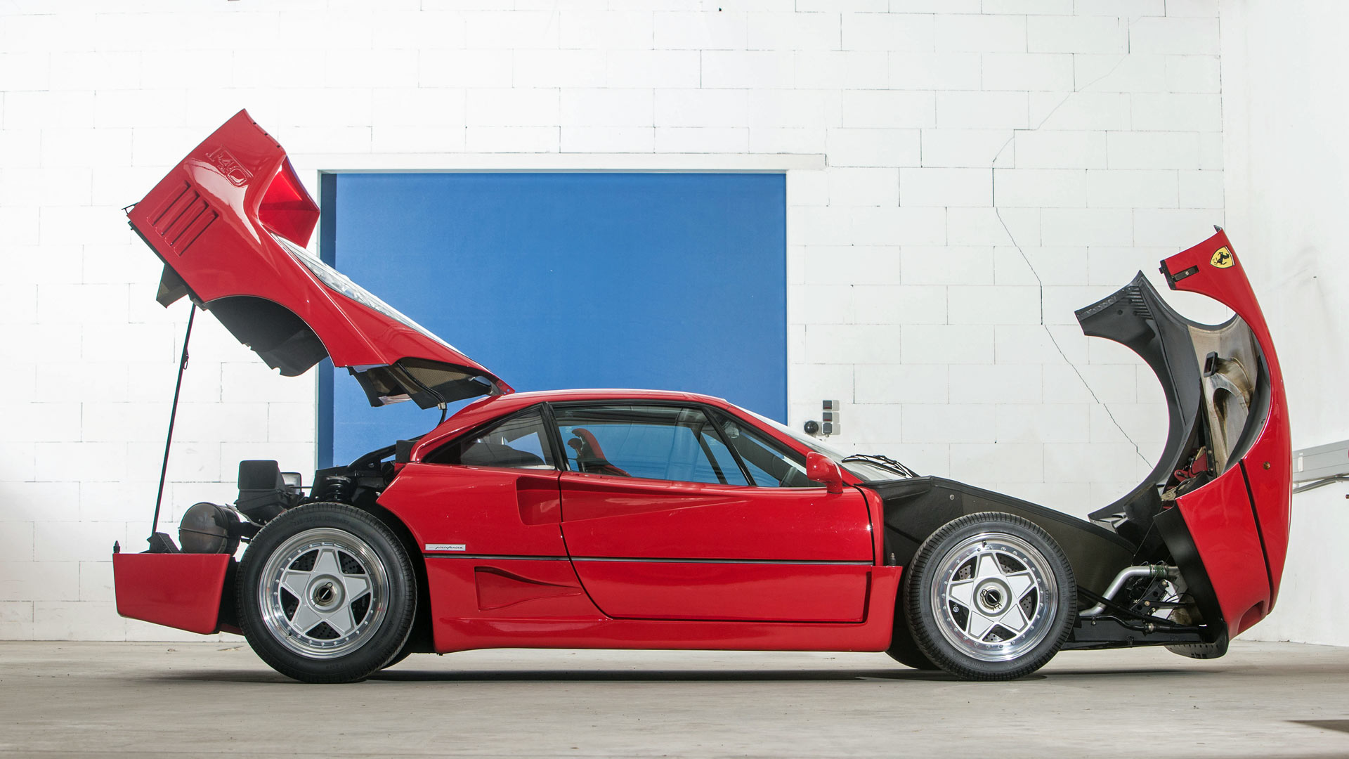 Gerhard Berger's Ferrari F40 at auction