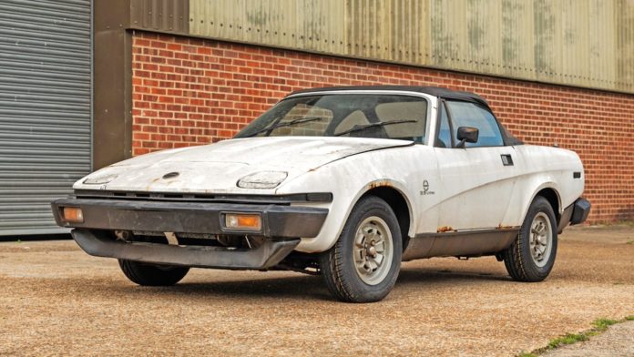 Unregistered Triumph TR8 Auction