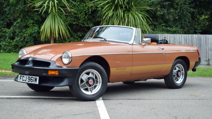 Retro Time Warp 1981 MGB