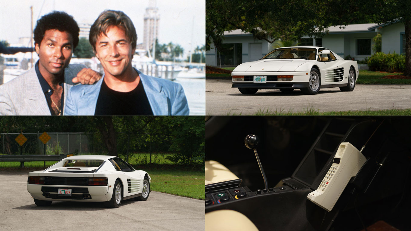 The Story Behind The Miami Vice Ferrari Testarossa