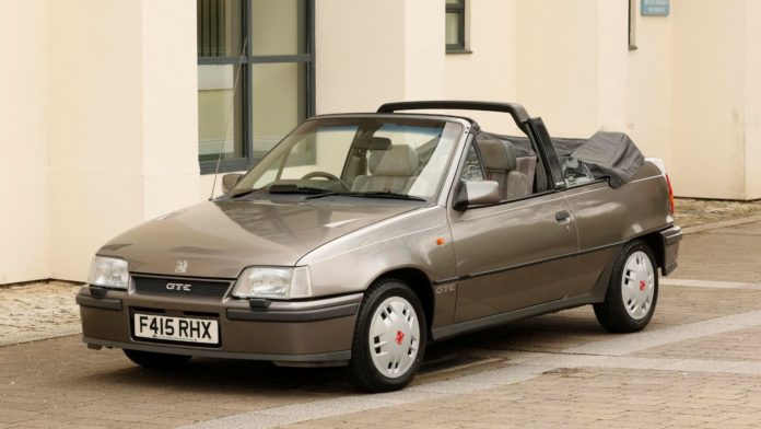 Vauxhall Astra GTE Convertible