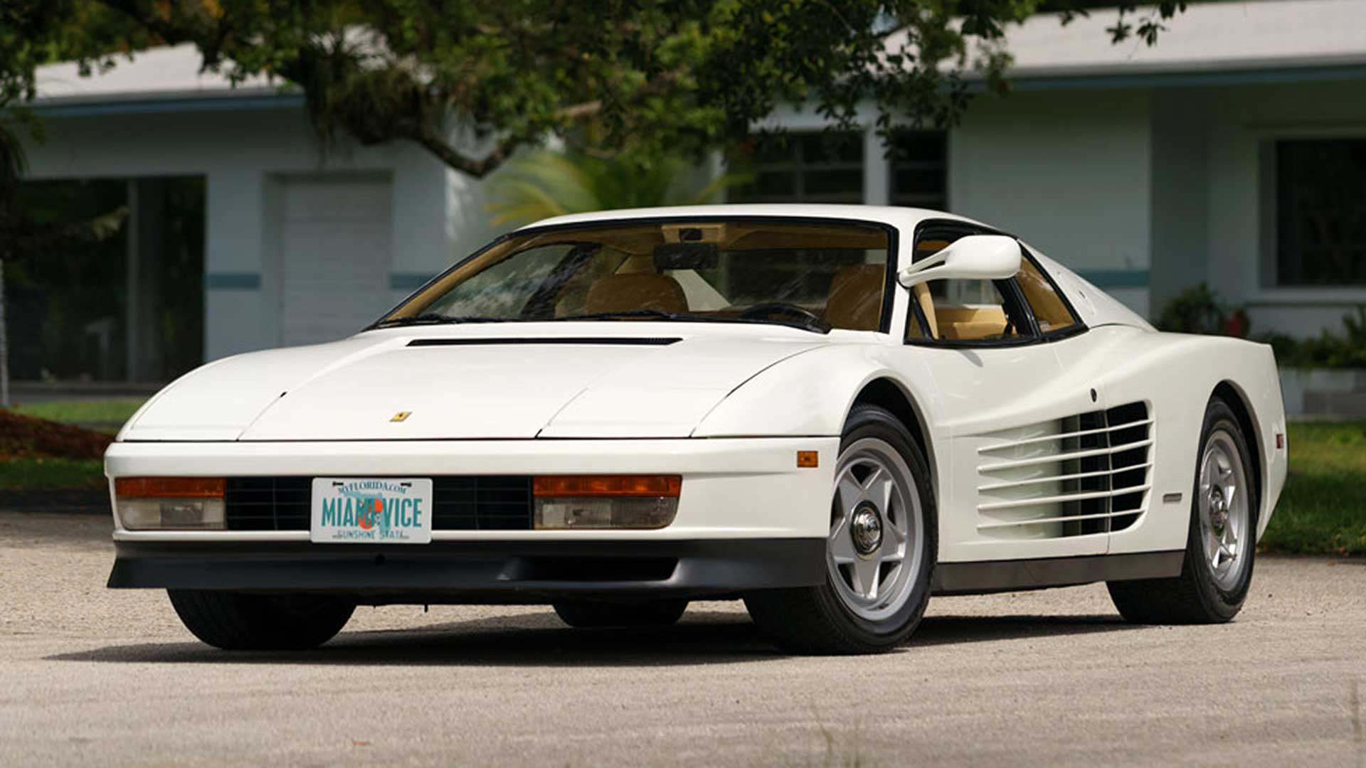 A TV star Testarossa