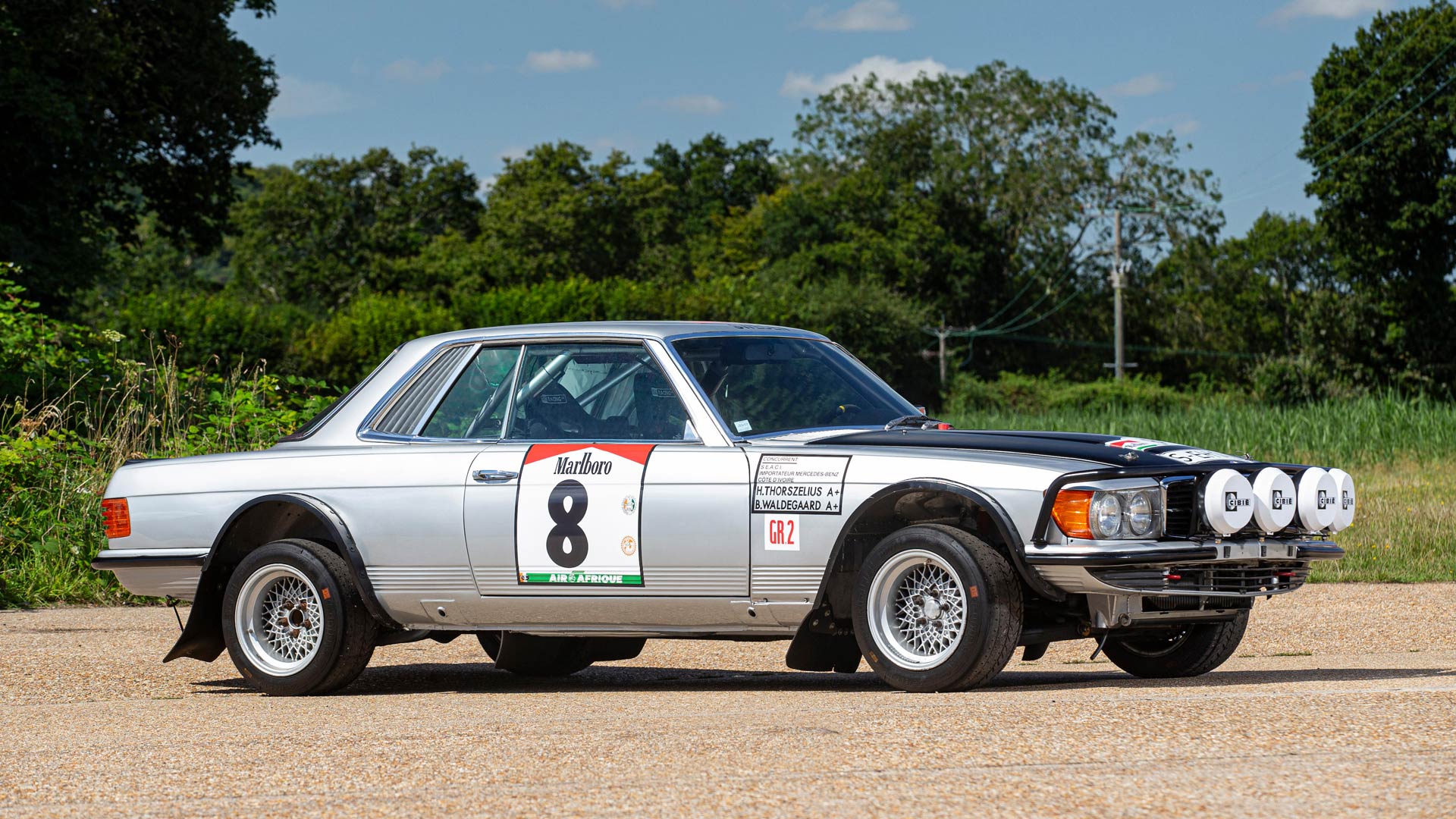 1979 Mercedes-Benz 450 SLC 5.0 Rallyewagen