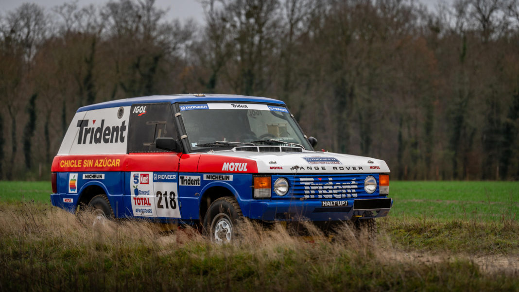 Get Dakarready with this classic Range Rover now up for auction